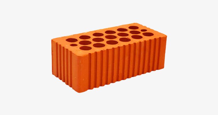 Кирпич полуторка пустотелый М150